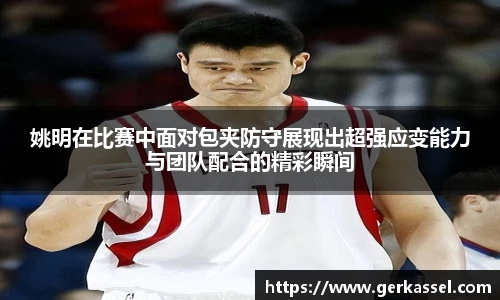 姚明在比赛中面对包夹防守展现出超强应变能力与团队配合的精彩瞬间